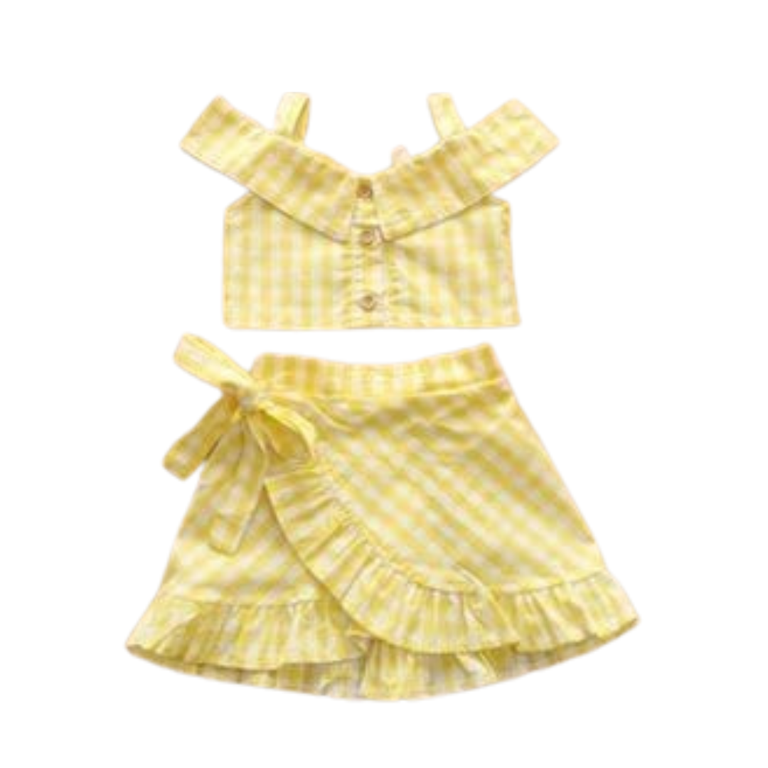 Sunny Gingham Delight Set