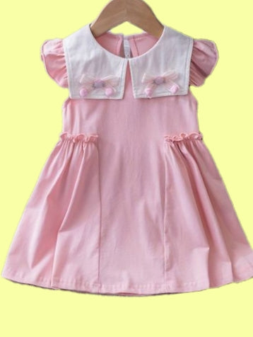 Cotton Candy Collar Dress