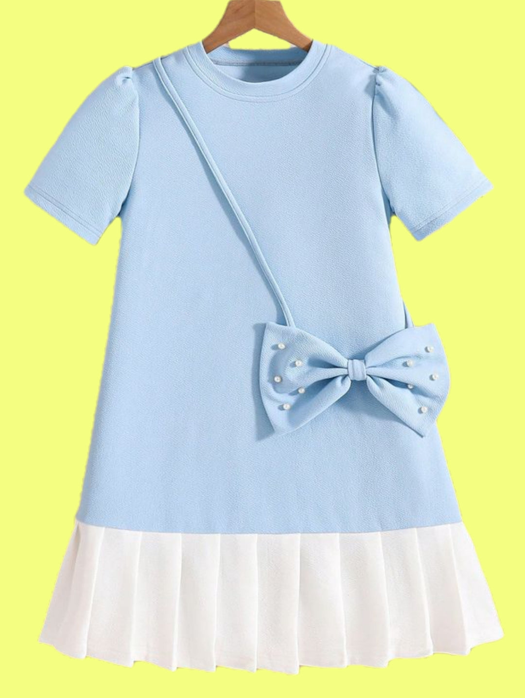 Bluebell Grace Pleated Dress