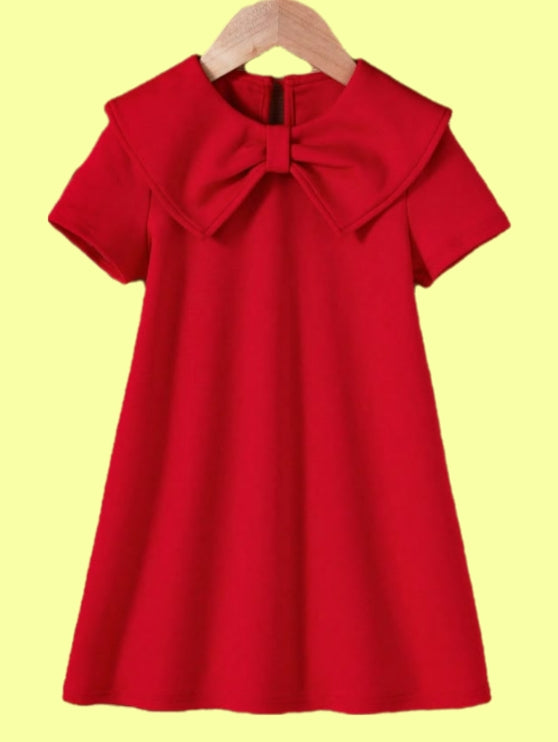 Scarlet Charm Bow Dress
